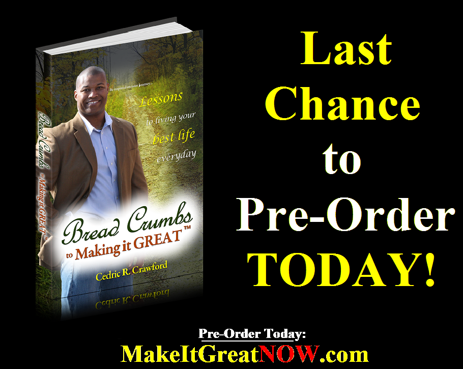 Last Chance to Pre-Order the Book