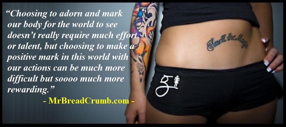 Leave Your Mark (Tattoo?)